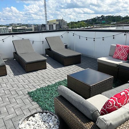 Luxury Townhome Skyline Views Mins To Dt Nashville Exteriér fotografie