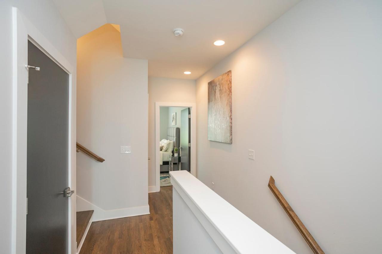 Luxury Townhome Skyline Views Mins To Dt Nashville Exteriér fotografie