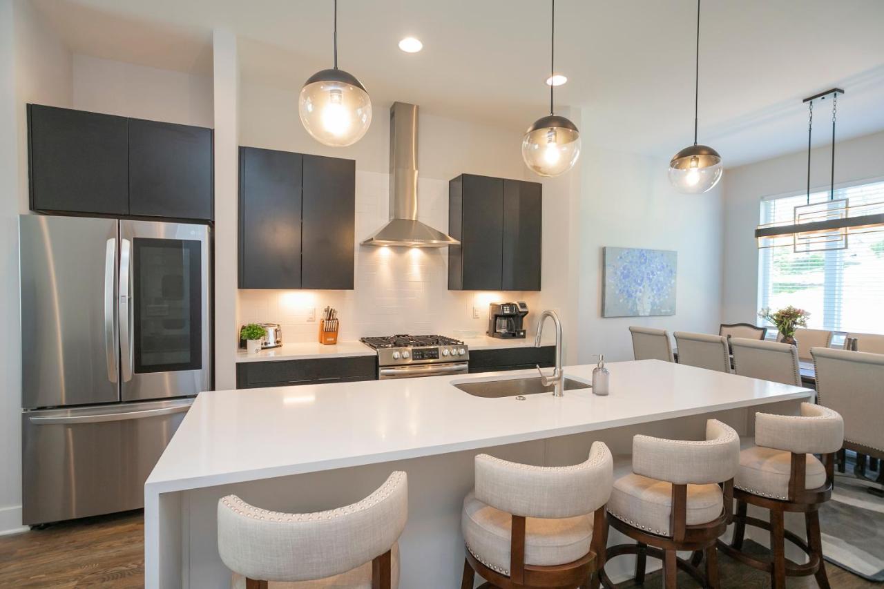 Luxury Townhome Skyline Views Mins To Dt Nashville Exteriér fotografie