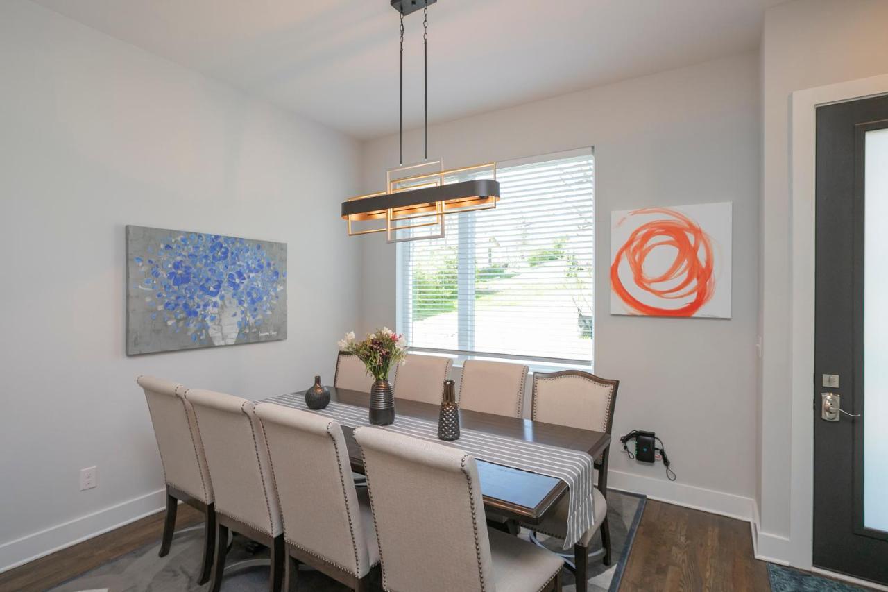 Luxury Townhome Skyline Views Mins To Dt Nashville Exteriér fotografie