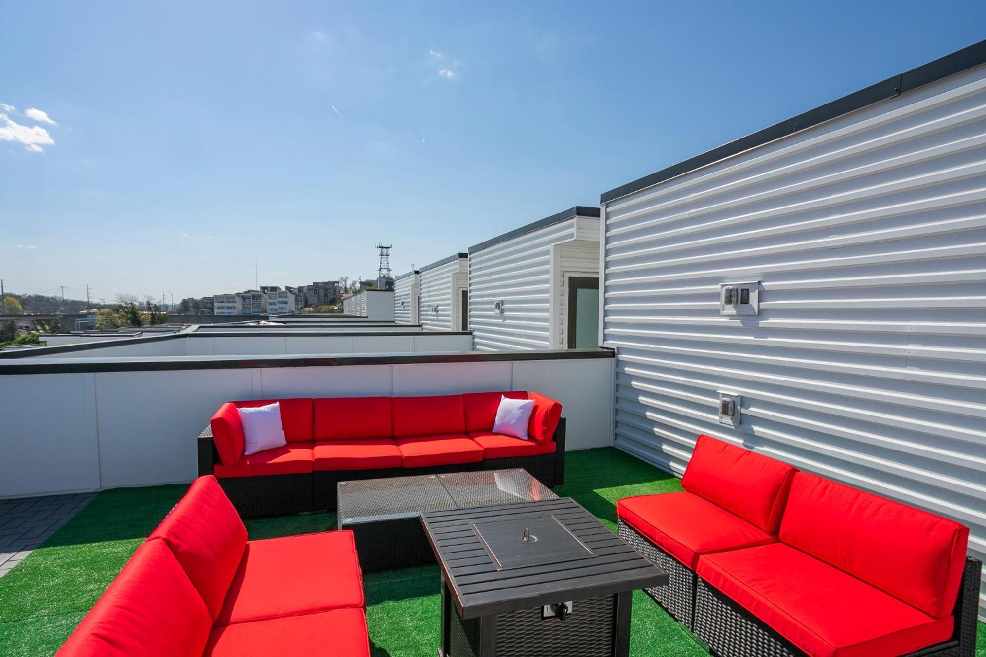 Luxury Townhome Skyline Views Mins To Dt Nashville Exteriér fotografie