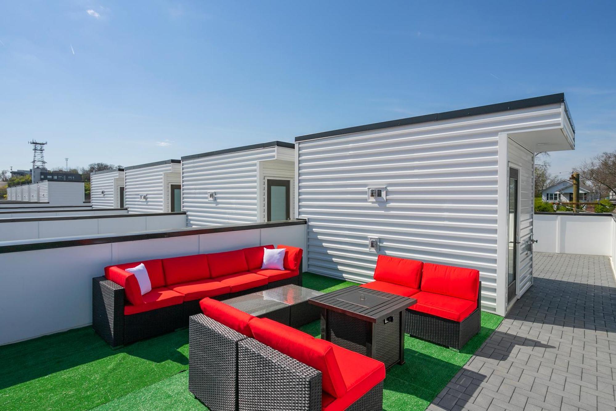 Luxury Townhome Skyline Views Mins To Dt Nashville Exteriér fotografie